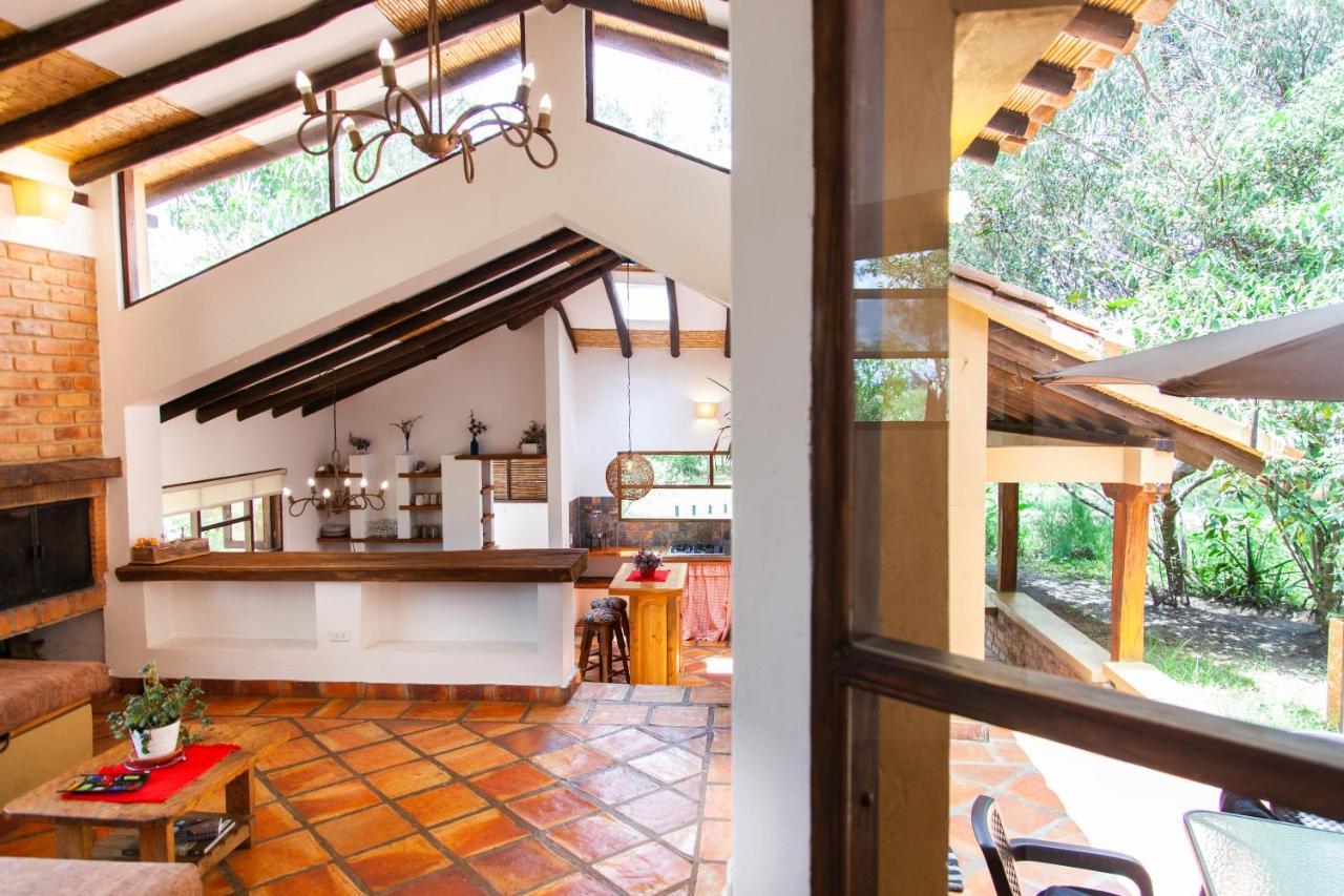 Clavellino House En Villa De Leyva - Tranquilidad Y Naturaleza En Reserva Natural Urbana! エクステリア 写真